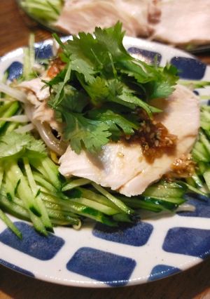 茹で鶏の香味ソースがけ-レシピのメイン写真