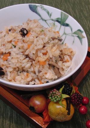 §うどんスープde炊き込みご飯§-レシピのメイン写真