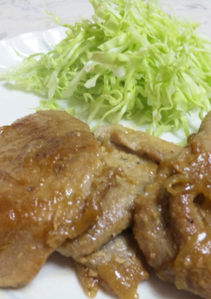 しょうが焼き風豚炒めｗｗ-レシピのメイン写真