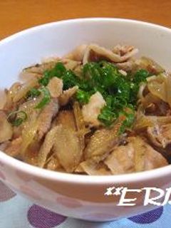 豚バラ丼♪♪-レシピのメイン写真