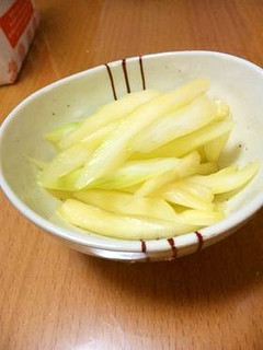 セロリの味噌漬-レシピのメイン写真
