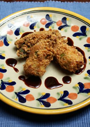 新顔野菜「児菜（あ～さい）」のフライ-レシピのメイン写真