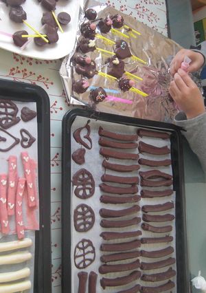 春巻きの皮でチョコスティック♪-レシピのメイン写真