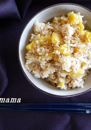 安納芋の炊き込みご飯-レシピのメイン写真