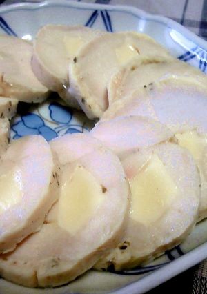 かんたん！　チーズ入り鶏ハム-レシピのメイン写真