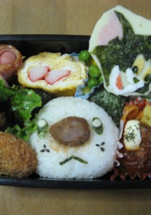 キャラ弁　トムとジェリー　トムだけ-レシピのメイン写真