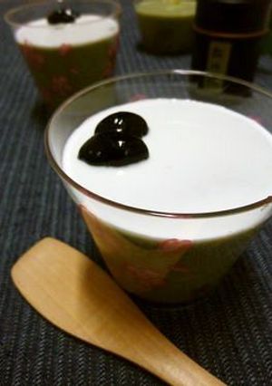 抹茶ミルクゼリー-レシピのメイン写真