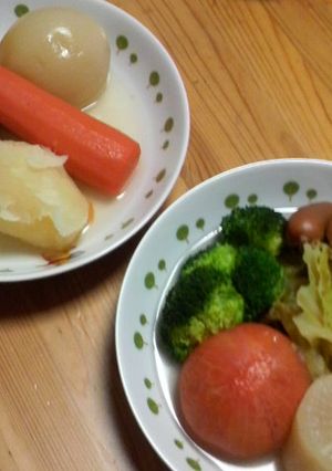 『野菜まるごと ポトフ』-レシピのメイン写真
