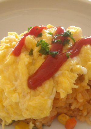 炊飯器におまかせ!チキンライス♪-レシピのメイン写真