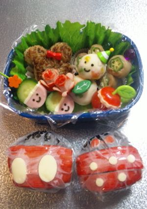 子供でも食べやすい！ピックを使ったお弁当-レシピのメイン写真