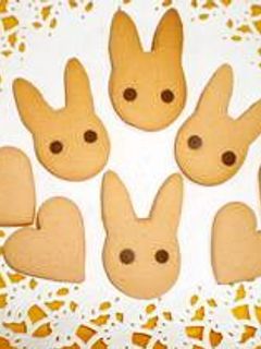子供大喜び♪いちごの★うさぎクッキー★-レシピのメイン写真