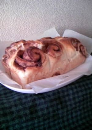 シナモンロールパン-レシピのメイン写真