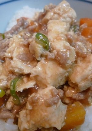 冷凍豆腐を使った辛くない麻婆豆腐-レシピのメイン写真