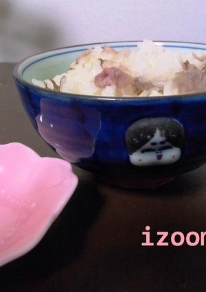 春が来た！サクラサク　合格祝に桜おこわを-レシピのメイン写真