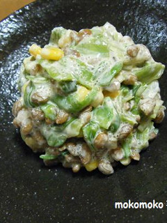 レタスがシャキシャキ!納豆サラダ-レシピのメイン写真
