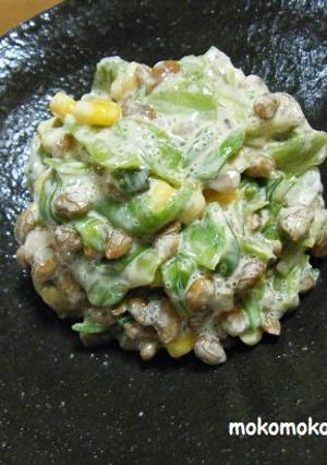 レタスがシャキシャキ！納豆サラダ-レシピのメイン写真