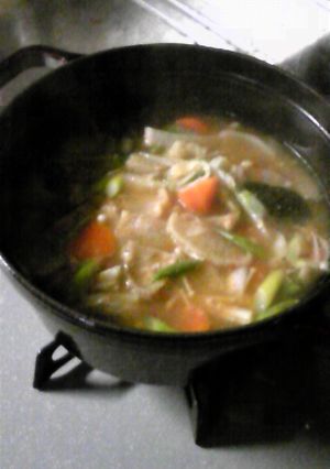 ☆staub　で　ｹﾝﾁﾝ汁☆-レシピのメイン写真
