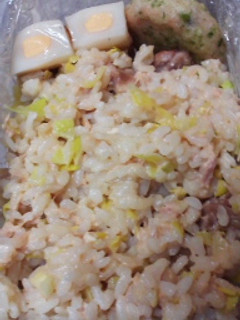キャベツのツナマヨご飯-レシピのメイン写真