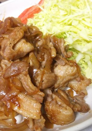 濃い味ガッツリ☆豚の生姜焼き!-レシピのメイン写真