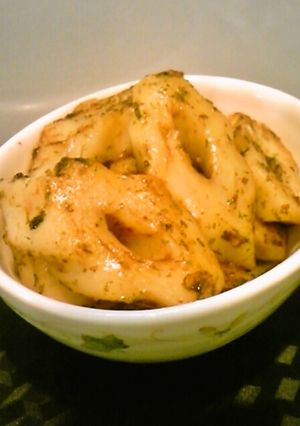 手軽に一品★焼きそば味！？ちくわぶ-レシピのメイン写真