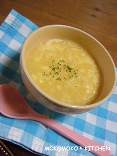 ふわふわタマゴのコーンスープ-レシピのメイン写真
