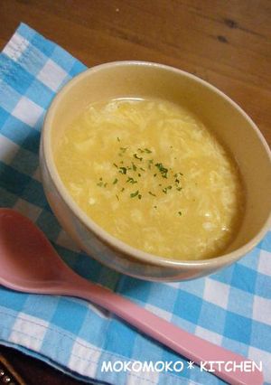 ふわふわタマゴのコーンスープ-レシピのメイン写真
