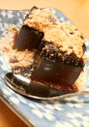 便秘にダイエットに＊黒ゴマ寒天-レシピのメイン写真