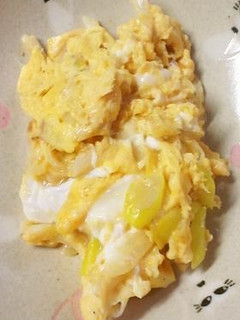 とろとろねぎのスクランブルエッグ-レシピのメイン写真