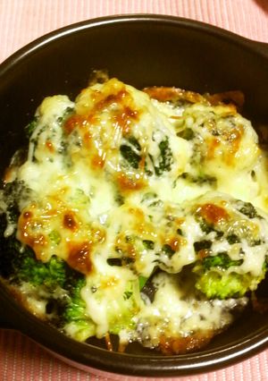 ブロッコリーのチーズマヨ焼き-レシピのメイン写真