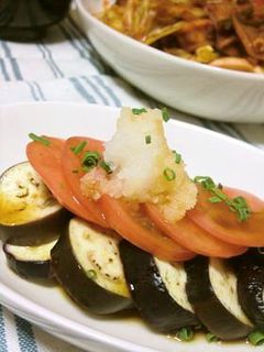 茄子のヘルシーさっぱり♪-レシピのメイン写真