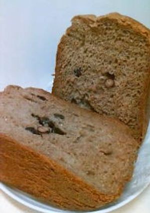 GOPANで黒豆ココアお米食パン-レシピのメイン写真
