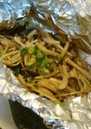 きのこのホイル焼き-レシピのメイン写真