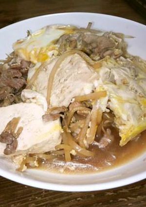 豆腐ともやしの卵とじ-レシピのメイン写真