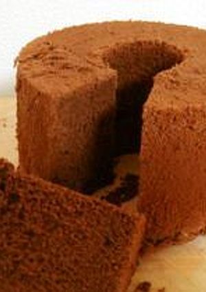 しっとり濃厚✿チョコレートシフォンケーキ-レシピのメイン写真