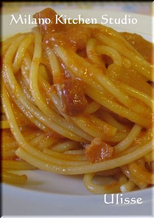 スパゲッティ・アマトリチャーナ　-レシピのメイン写真
