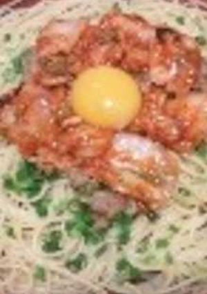 キム納豆スパゲティ-レシピのメイン写真