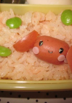 キャラ弁　プチフランクでシナモン！-レシピのメイン写真
