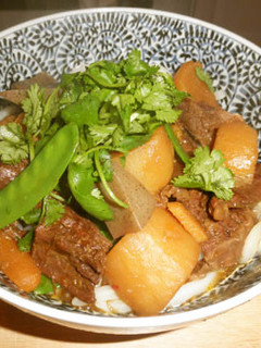飲茶風~牛筋やばら肉と大根の中華風煮込み-レシピのメイン写真
