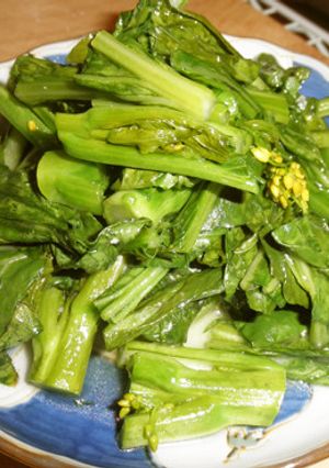 レンジで青菜の中華風ナンプラー炒め-レシピのメイン写真