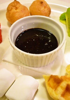 チョコレートフォンデュ-レシピのメイン写真