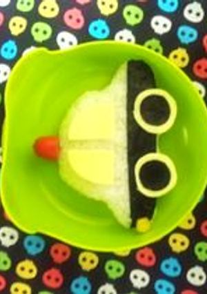 子供大好き♪ごはんdeパトカー★-レシピのメイン写真