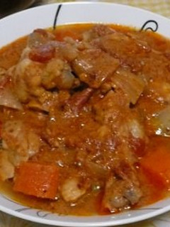 鶏手羽元のクリーミートマト煮@炊飯器-レシピのメイン写真