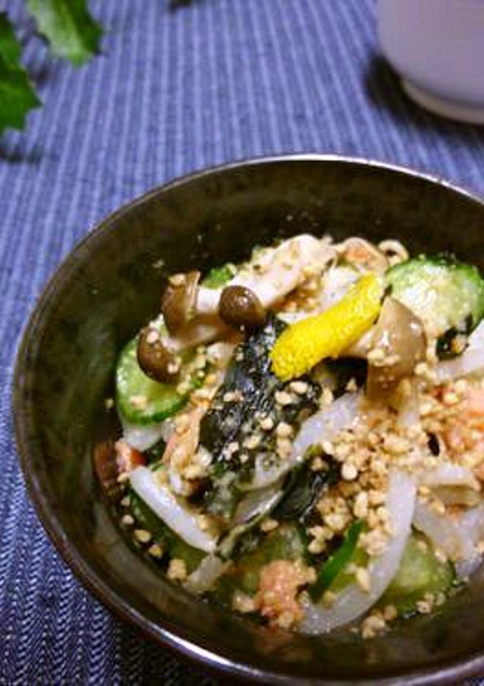 鮭あらほぐしともやしの胡麻酢和え-レシピのメイン写真
