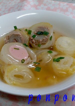 ♪白菜まきまきロール♪-レシピのメイン写真