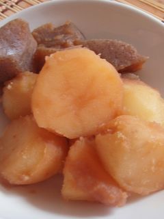 じゃがいもと蒟蒻の甘辛煮☆-レシピのメイン写真
