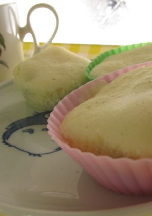 １分で出来ちゃう蒸しパン-レシピのメイン写真