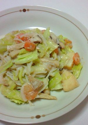 酒粕と白味噌のクリームパスタ☆-レシピのメイン写真