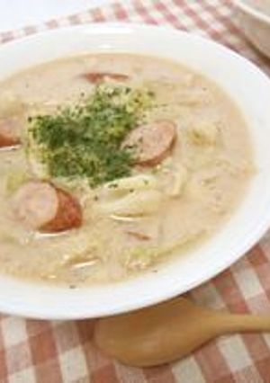 白菜のトマトクリームシチュー-レシピのメイン写真