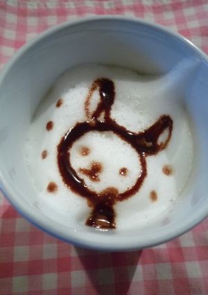 ちびっ子カフェの☆ラテアート-レシピのメイン写真