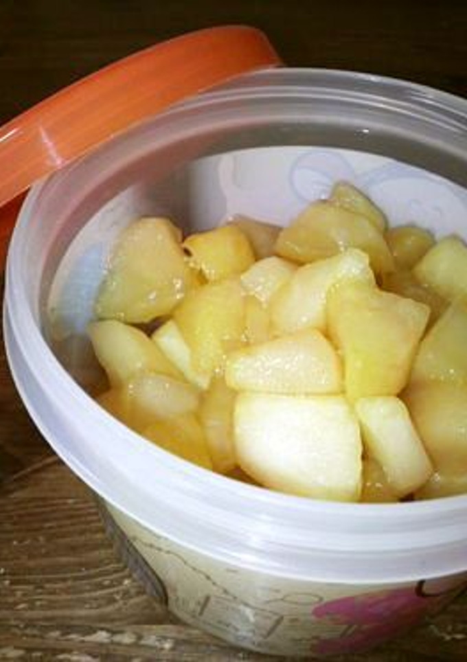 冬の定番！りんごの甘煮♡-レシピのメイン写真
